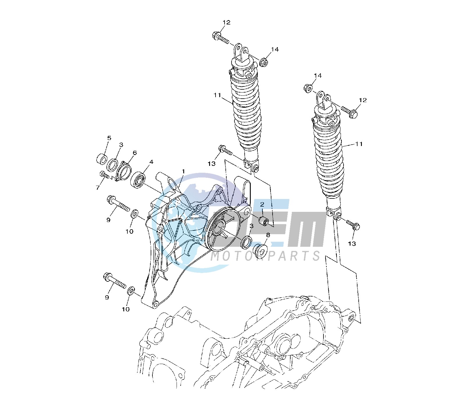 REAR SHOCK ABSORBER