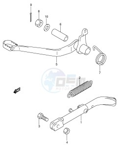 JR50 (P3-P28) drawing REAR BRAKE