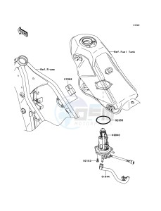 KLX250 KLX250SBF GB XX (EU ME A(FRICA) drawing Fuel Pump