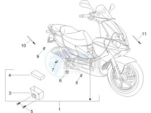 Runner 200 VXR 4t drawing Main cable harness