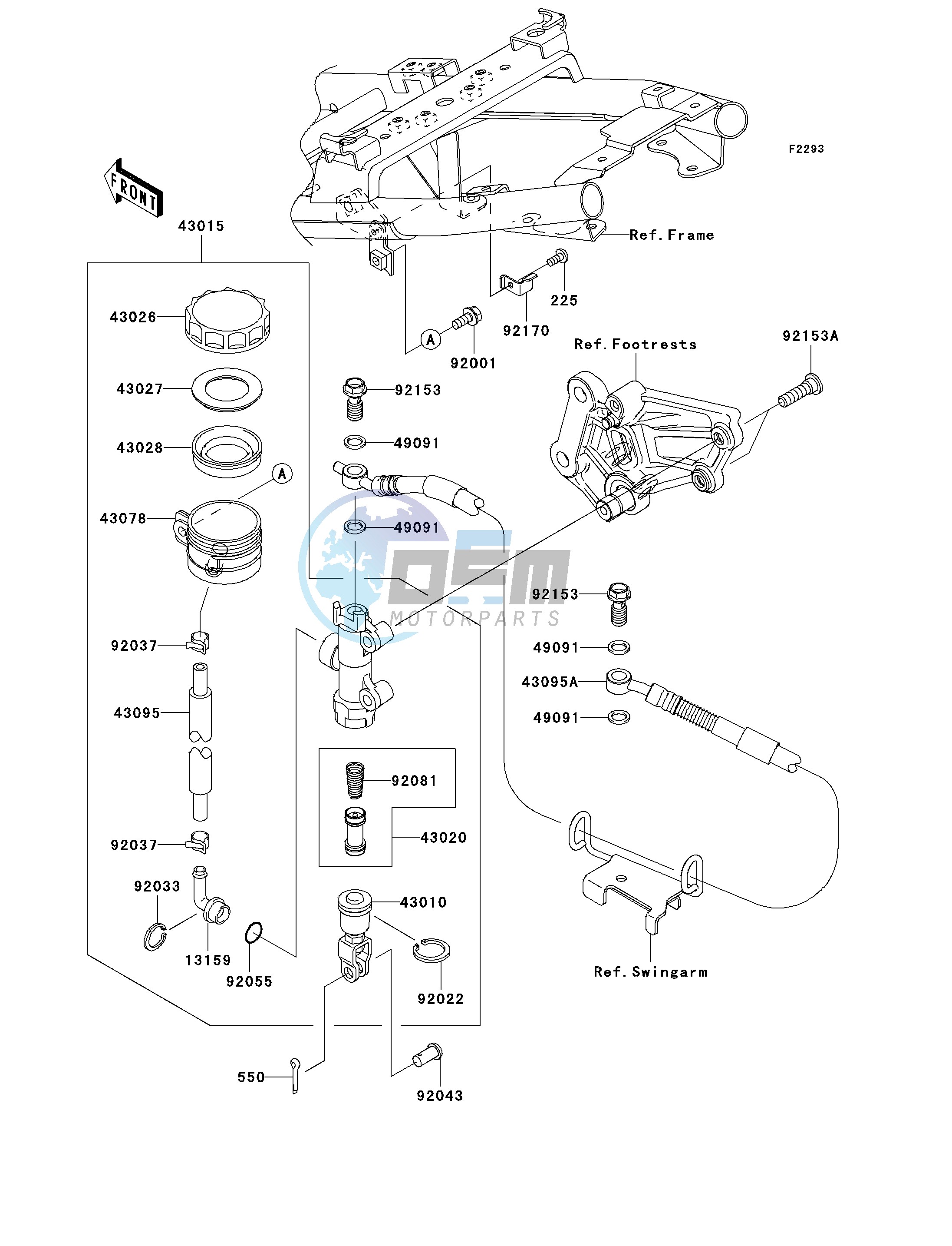 REAR MASTER CYLINDER