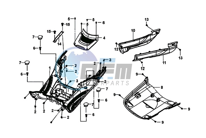 BOTTOM PLATE / FRAMECOWLING