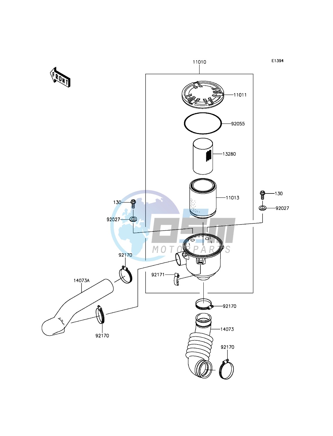 Air Cleaner-Belt Converter