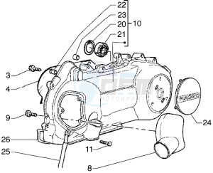 Runner VX 125 drawing Crankcase Cooling