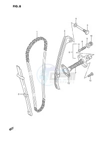 LT-F160 (P2) drawing CAM CHAIN