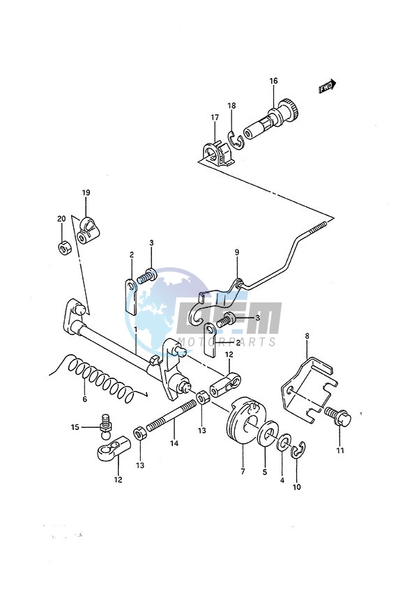 Throttle Shaft