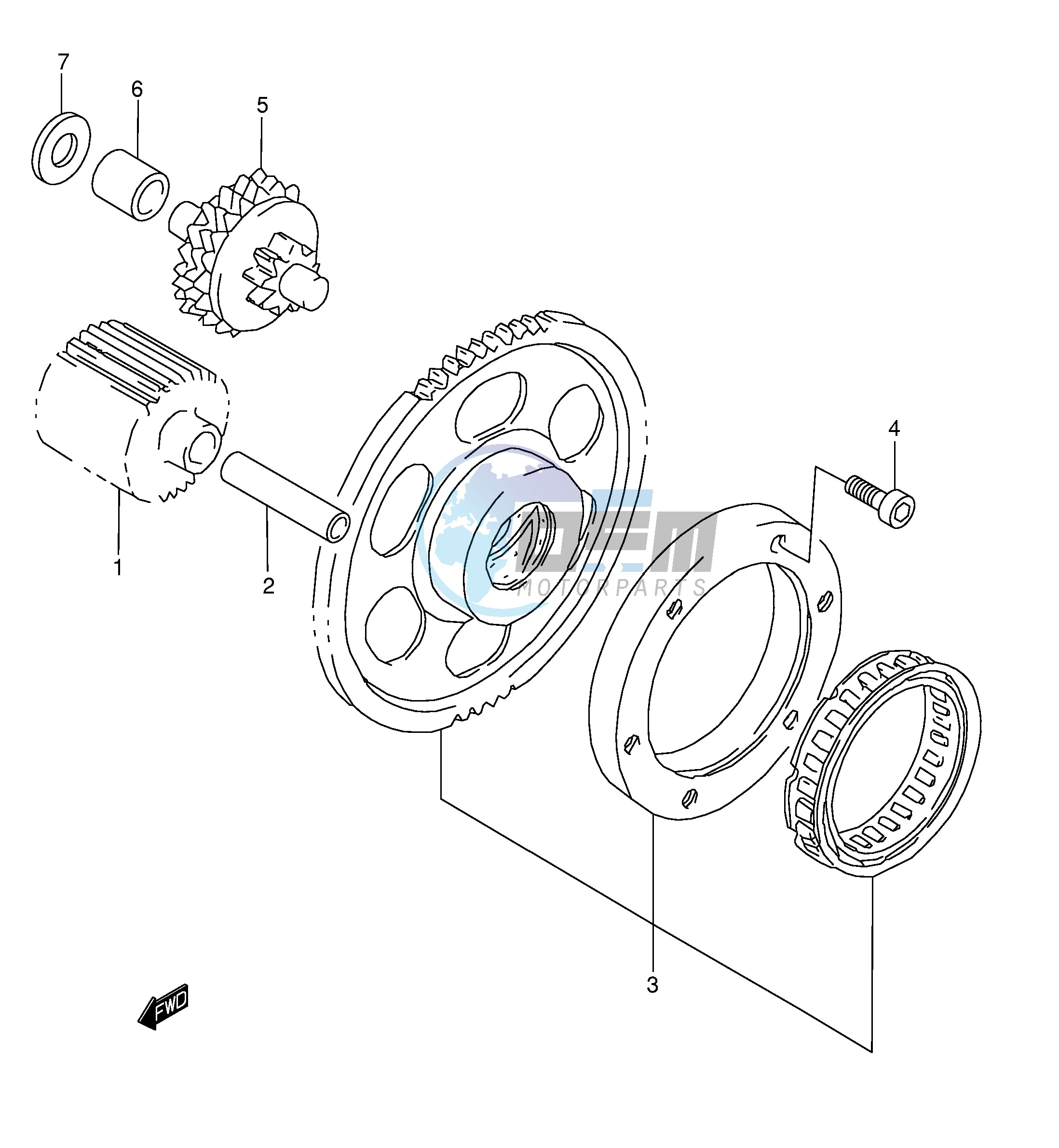 STARTER CLUTCH