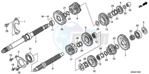 GL18009 France - (F / CMF) drawing TRANSMISSION