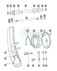 A3 50 drawing Front wheel-alu II