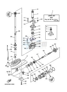 F25AMHL drawing PROPELLER-HOUSING-AND-TRANSMISSION-1