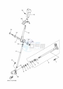 YXZ1000E YXZ1000R SS (B5JF) drawing SHIFT SHAFT