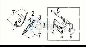 CRUISYM a 300 (LV30W2Z1-EU) (M2) drawing SIDE COVER