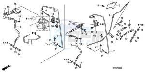 SH300A9 Europe Direct - (ED / ABS) drawing RR. BRAKE HOSE/BRAKE PIPE