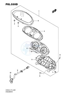 UH200 ABS BURGMAN EU drawing SPEEDOMETER