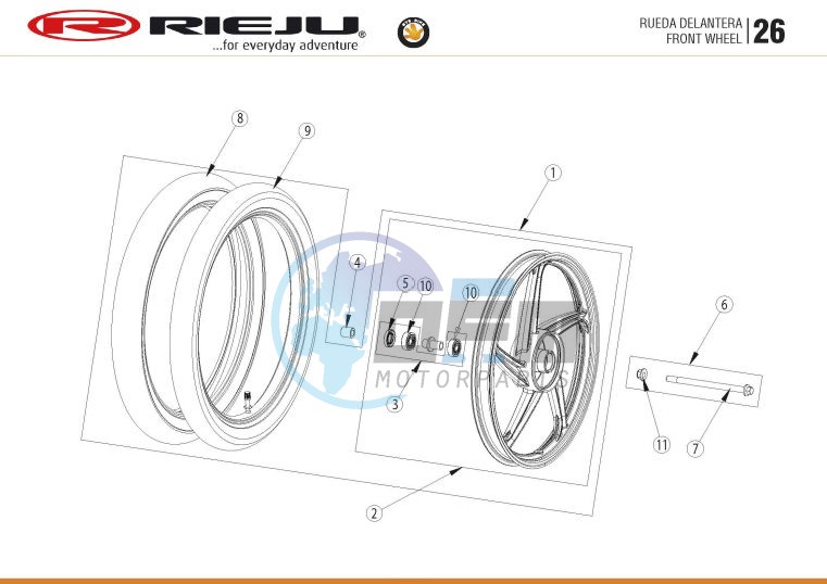 FRONT WHEEL