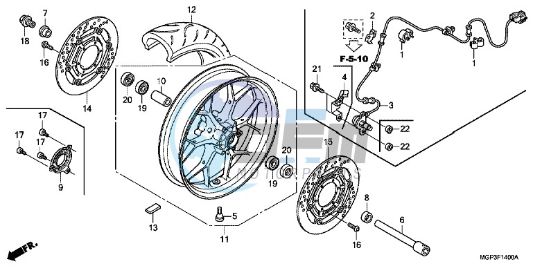 FRONT WHEEL