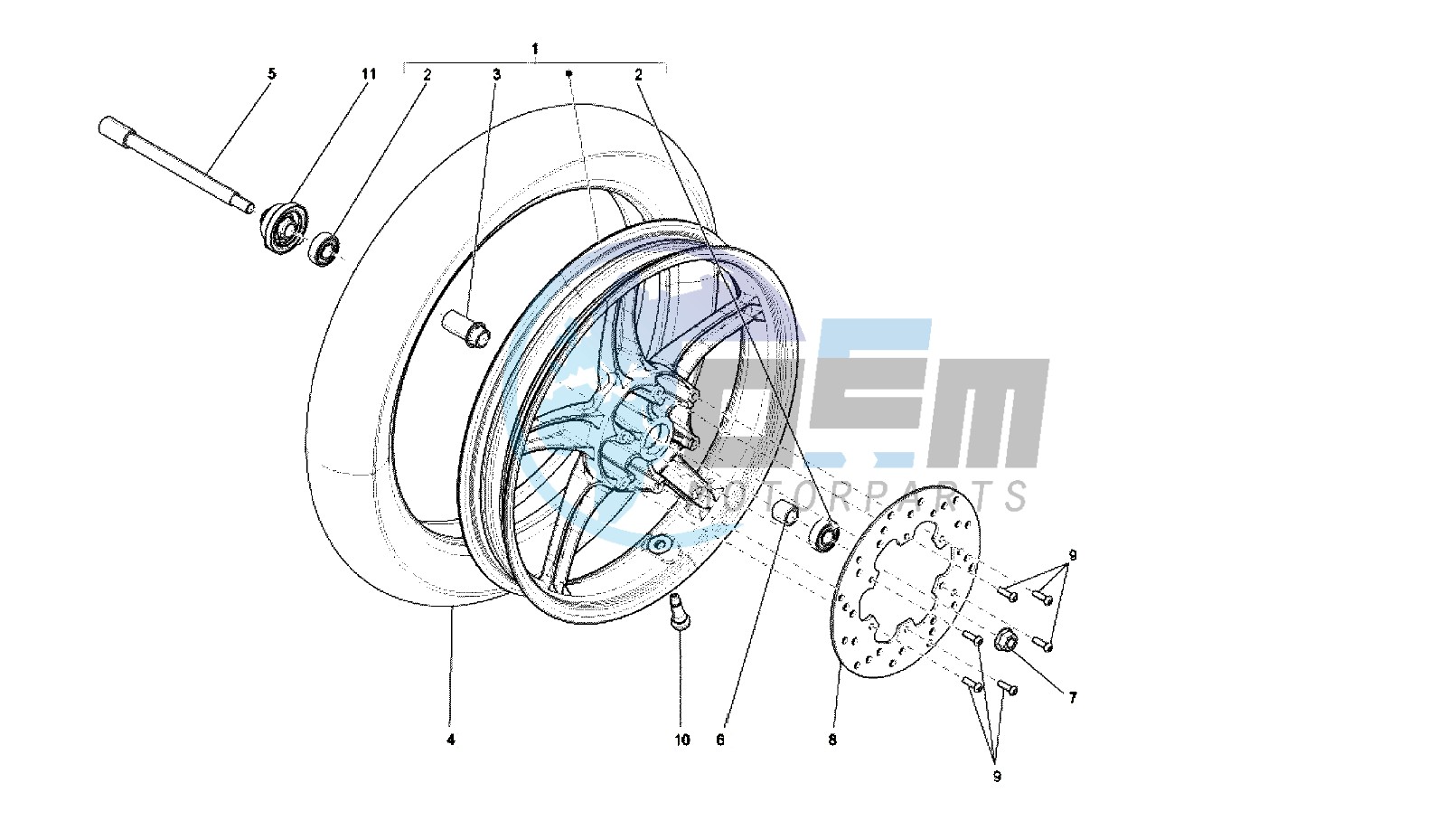 FRONT WHEEL