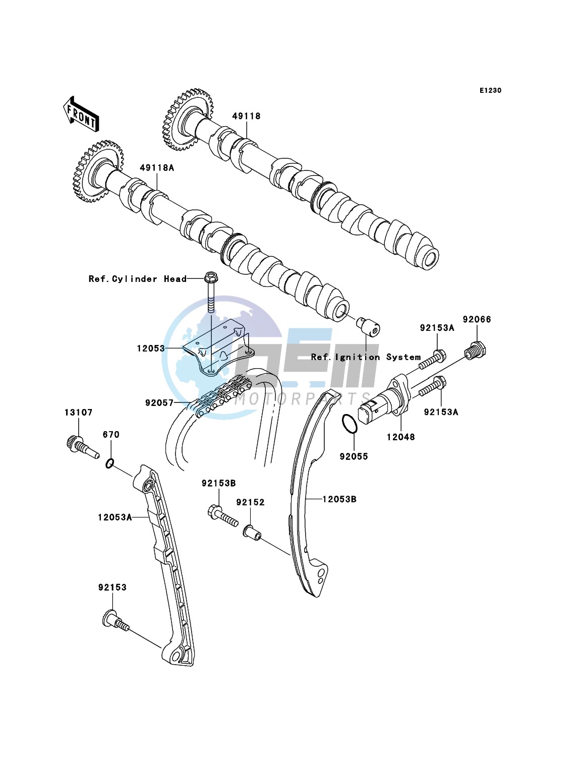 Camshaft(s)/Tensioner