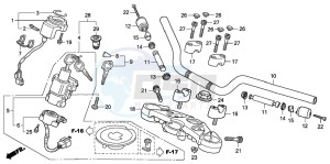 CBF1000T drawing HANDLE PIPE/TOP BRIDGE