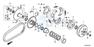 NSC110MPDE NSC110MPDE UK - (E) drawing DRIVEN FACE