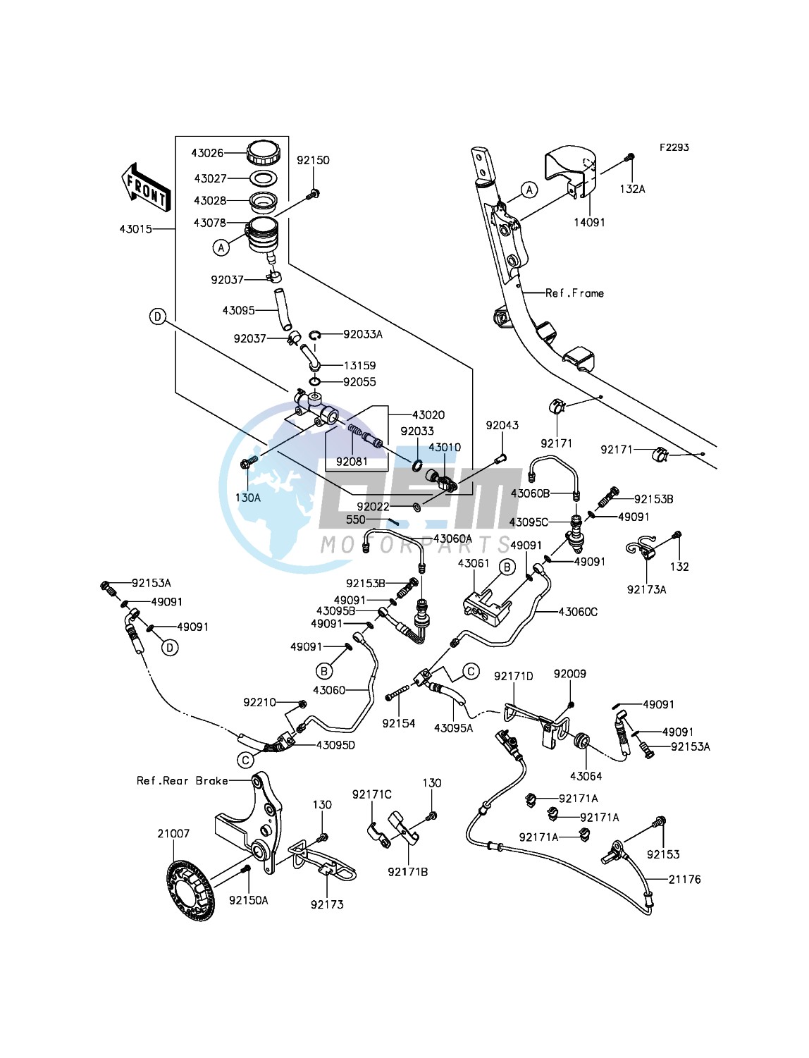 Rear Master Cylinder