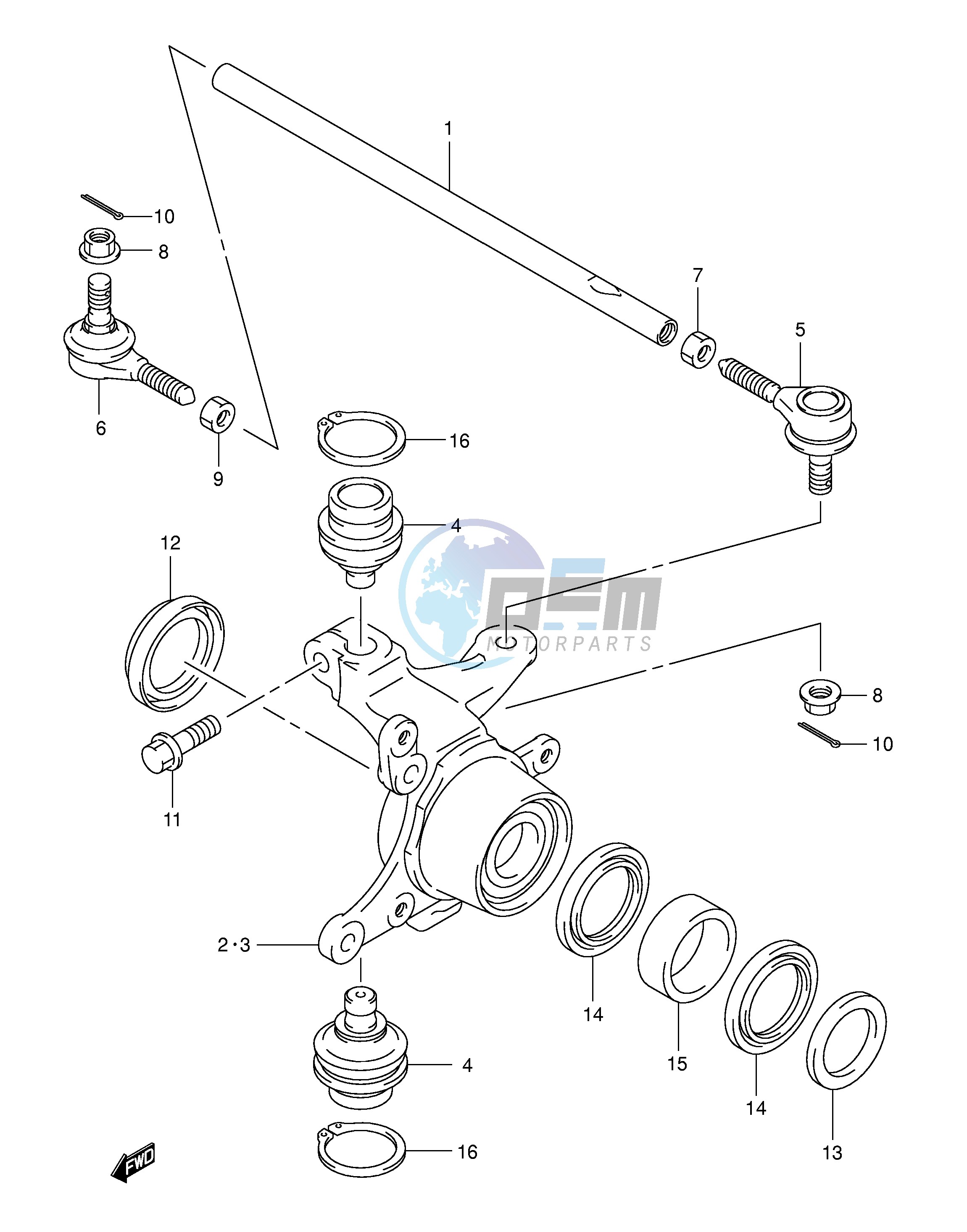 STEERING KNUCKLE