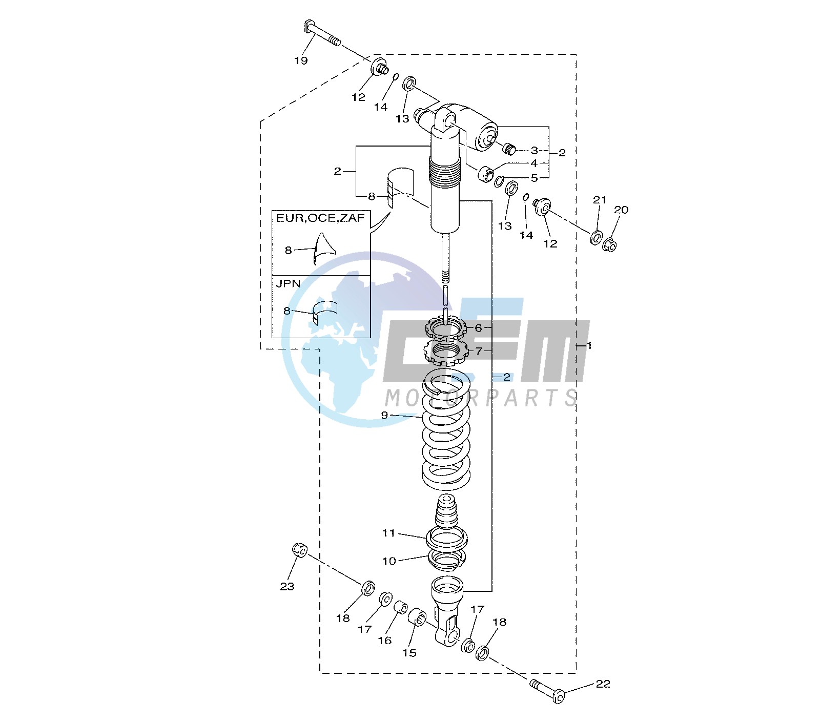 REAR SHOCK ABSORBER