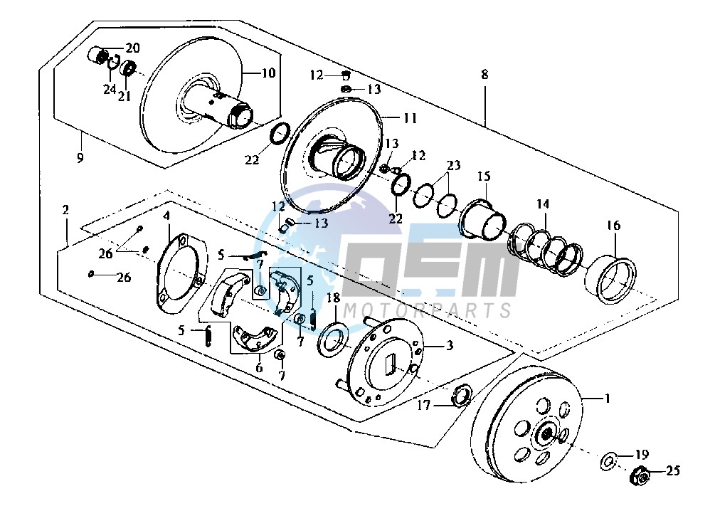 DRIVEN PULLEY