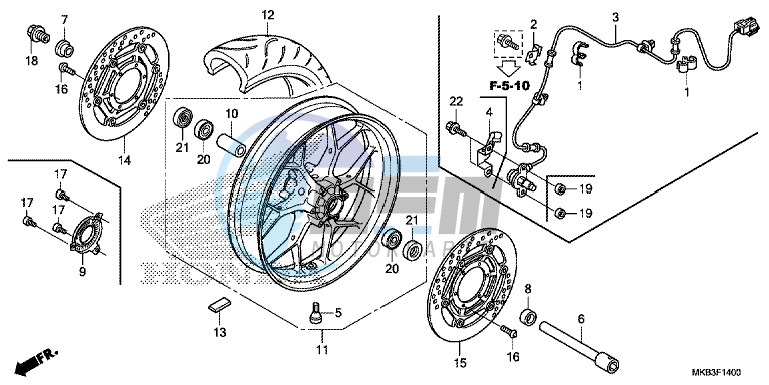 FRONT WHEEL