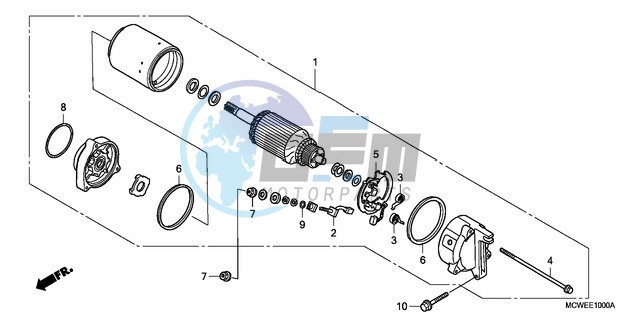 STARTING MOTOR