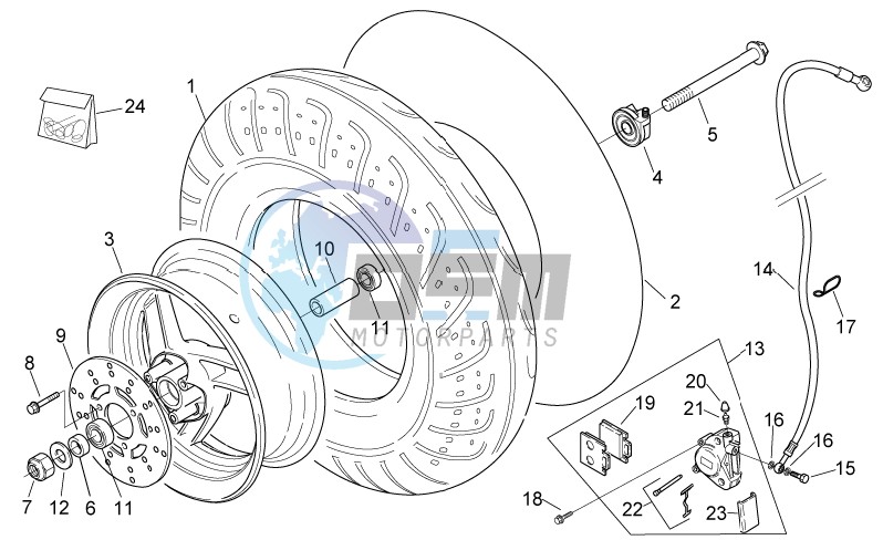 Front wheel