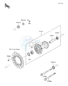 KX 80 L N [KX80] (L2-N3) [KX80] drawing FRONT HUB