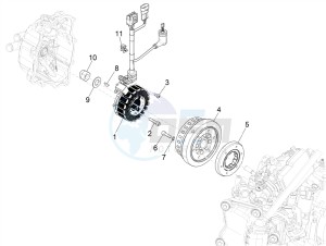 GTV 300HPE SEI GIORNI IE E4 ABS (NAFTA) drawing Flywheel magneto