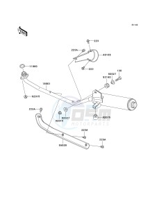 AN 110 C (C6-C7) drawing MUFFLER-- S- -