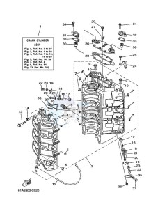 L250AETOX drawing CYLINDER--CRANKCASE-1