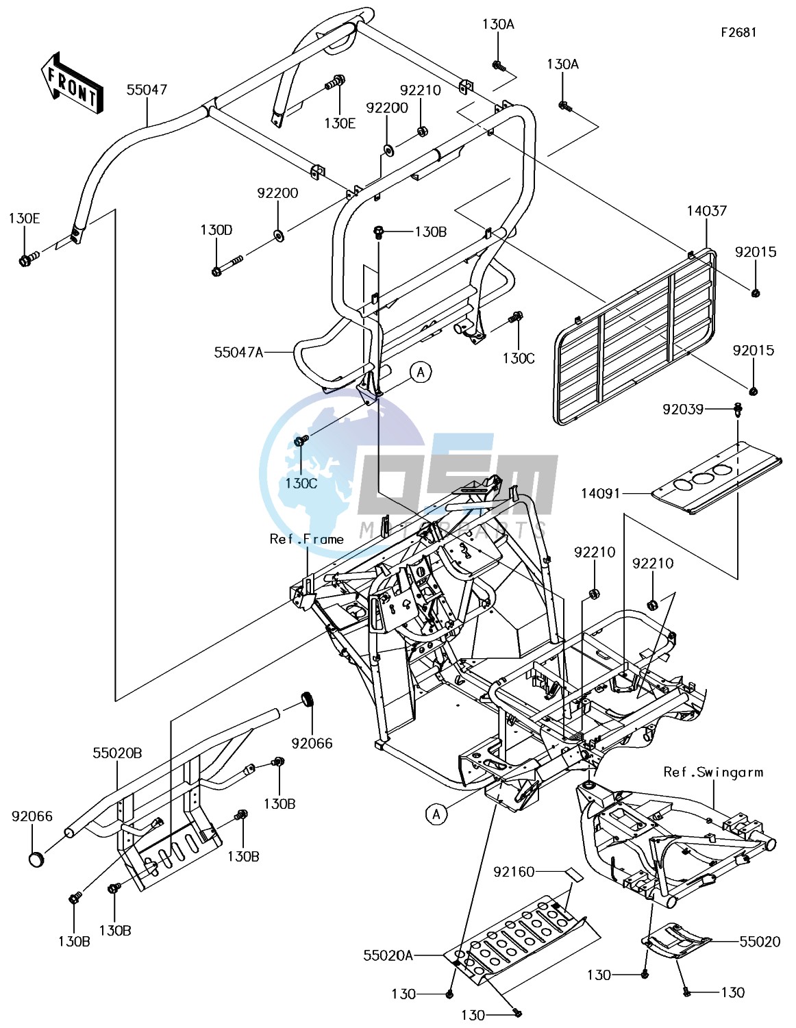 Guards/Cab Frame