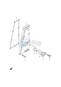 DF 90A drawing Exhaust Cover