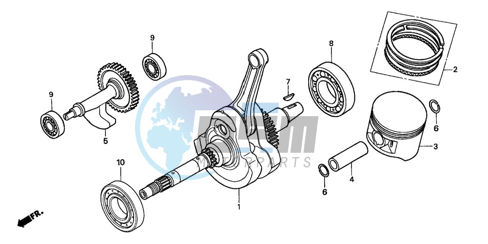 CRANKSHAFT/PISTON