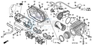 CB13009 BR / MME - (BR / MME) drawing AIR CLEANER