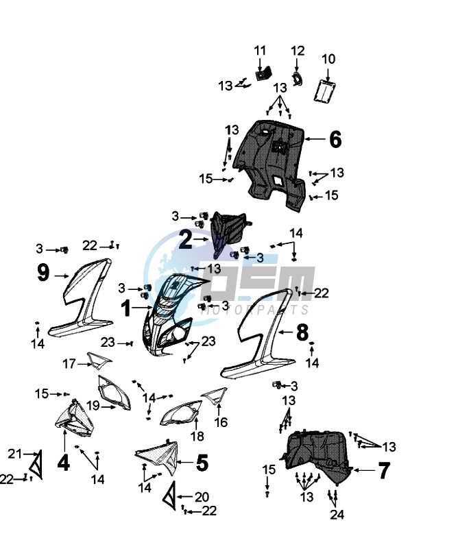 COWLING FRONT