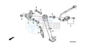 CB600FAA Europe Direct - (ED / ABS 25K) drawing STAND