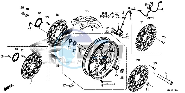 FRONT WHEEL