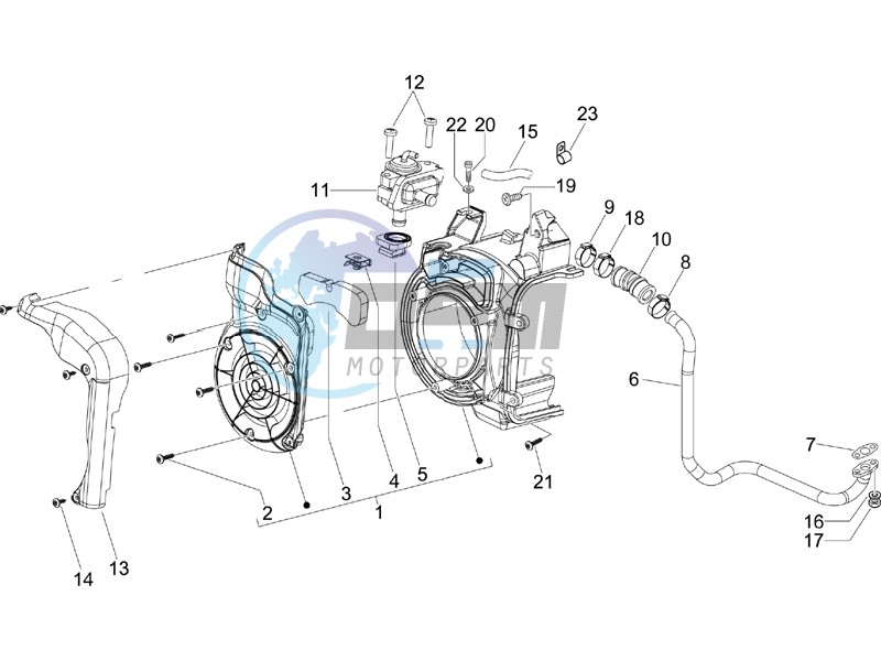 Secondary air box