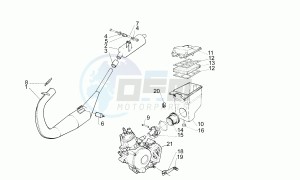 AF1 Futura 50 drawing Exhaust unit