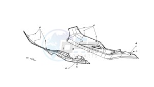 MAXSYM 400I (L8) EU drawing COWLING L / R