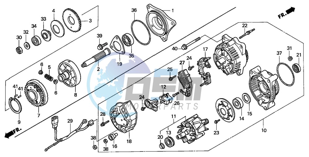 GENERATOR (ST1100T/V/W/AT/AV/AW)