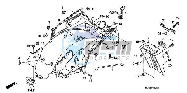 REAR FENDER