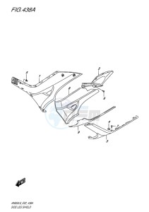 AN650Z ABS BURGMAN EXECUTIVE EU-UK drawing SIDE LEG SHIELD