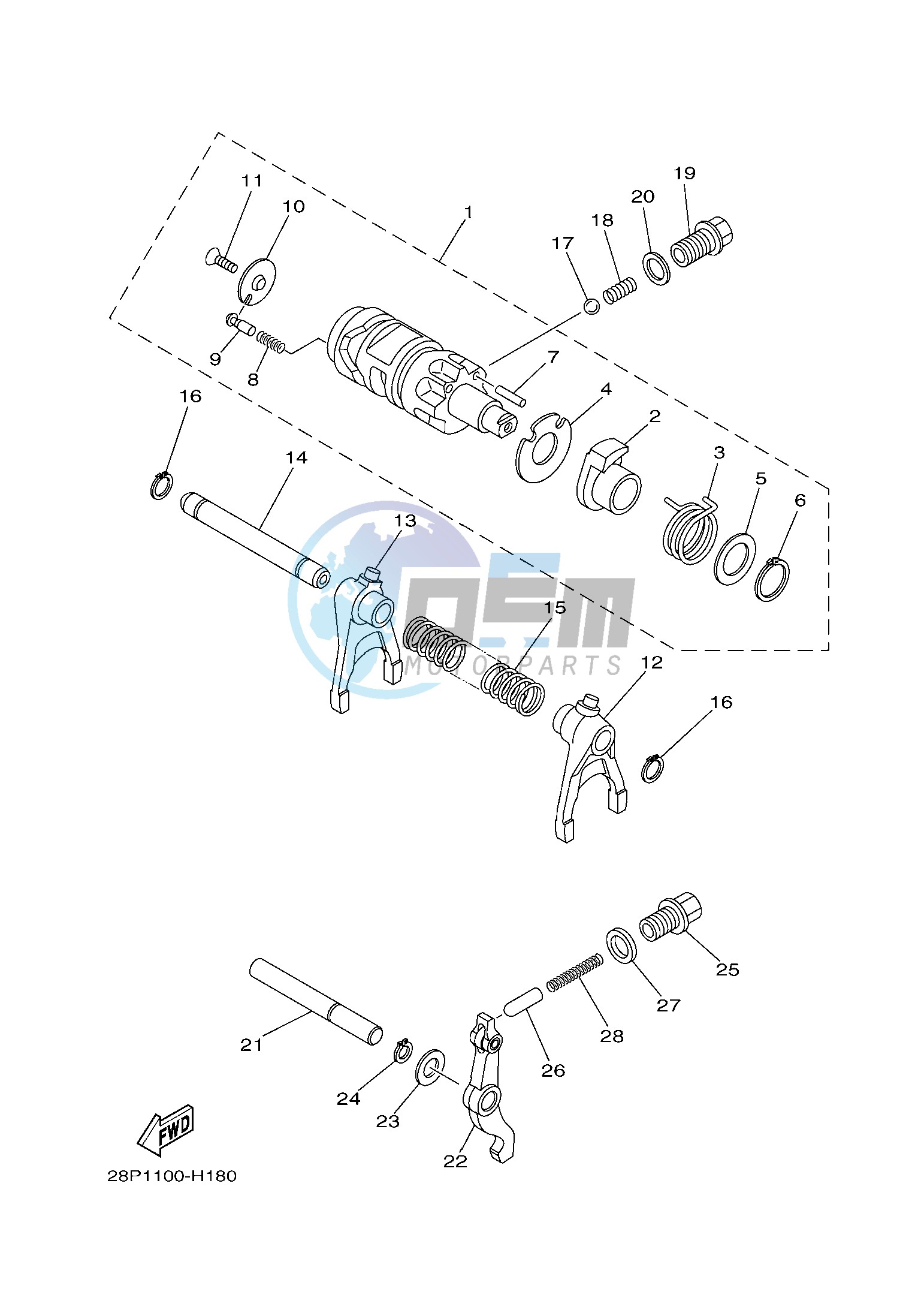 SHIFT CAM & FORK