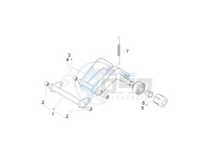 Nexus 250 SP e3 (UK) UK drawing Swinging arm